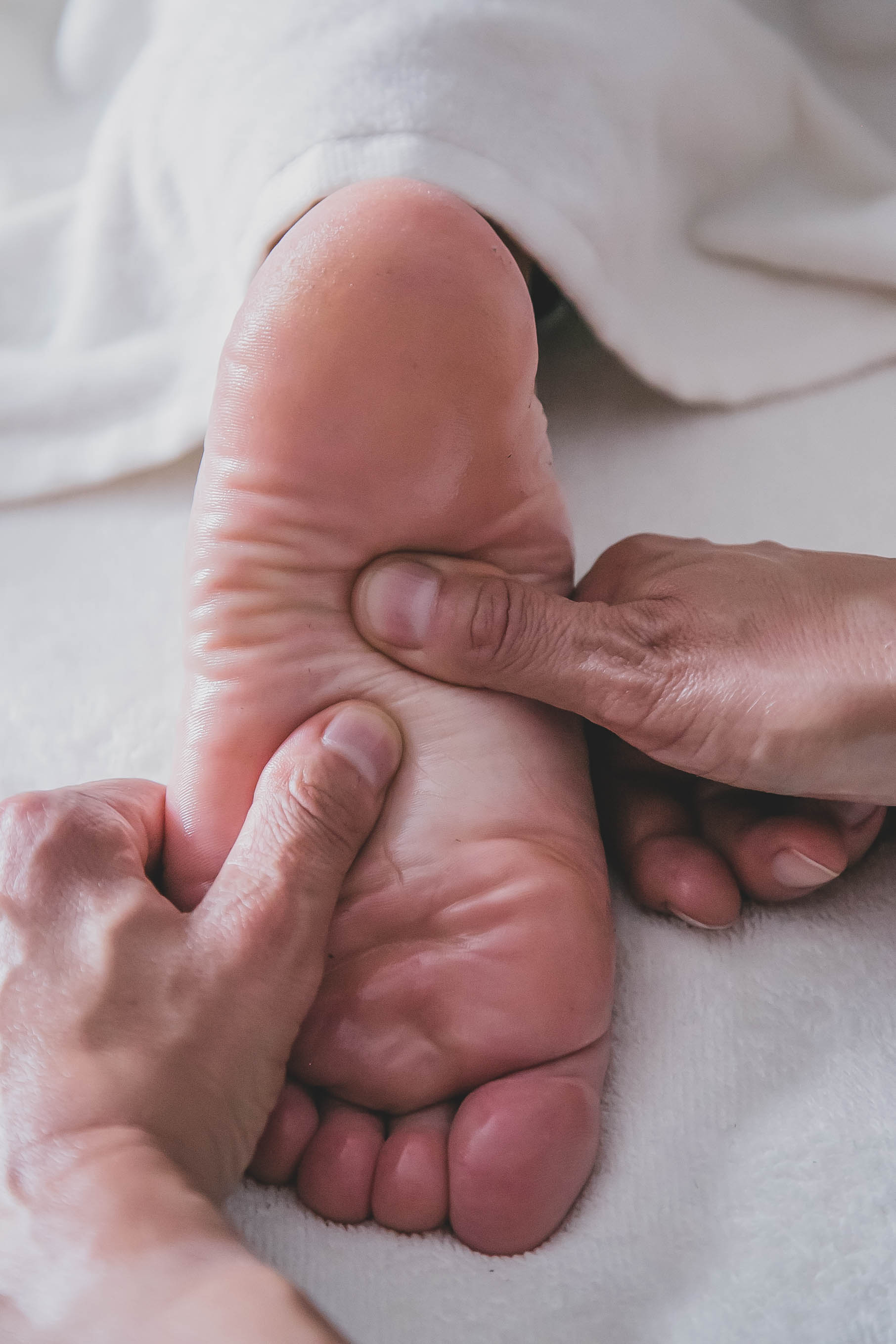 Détail du massage métamorphique